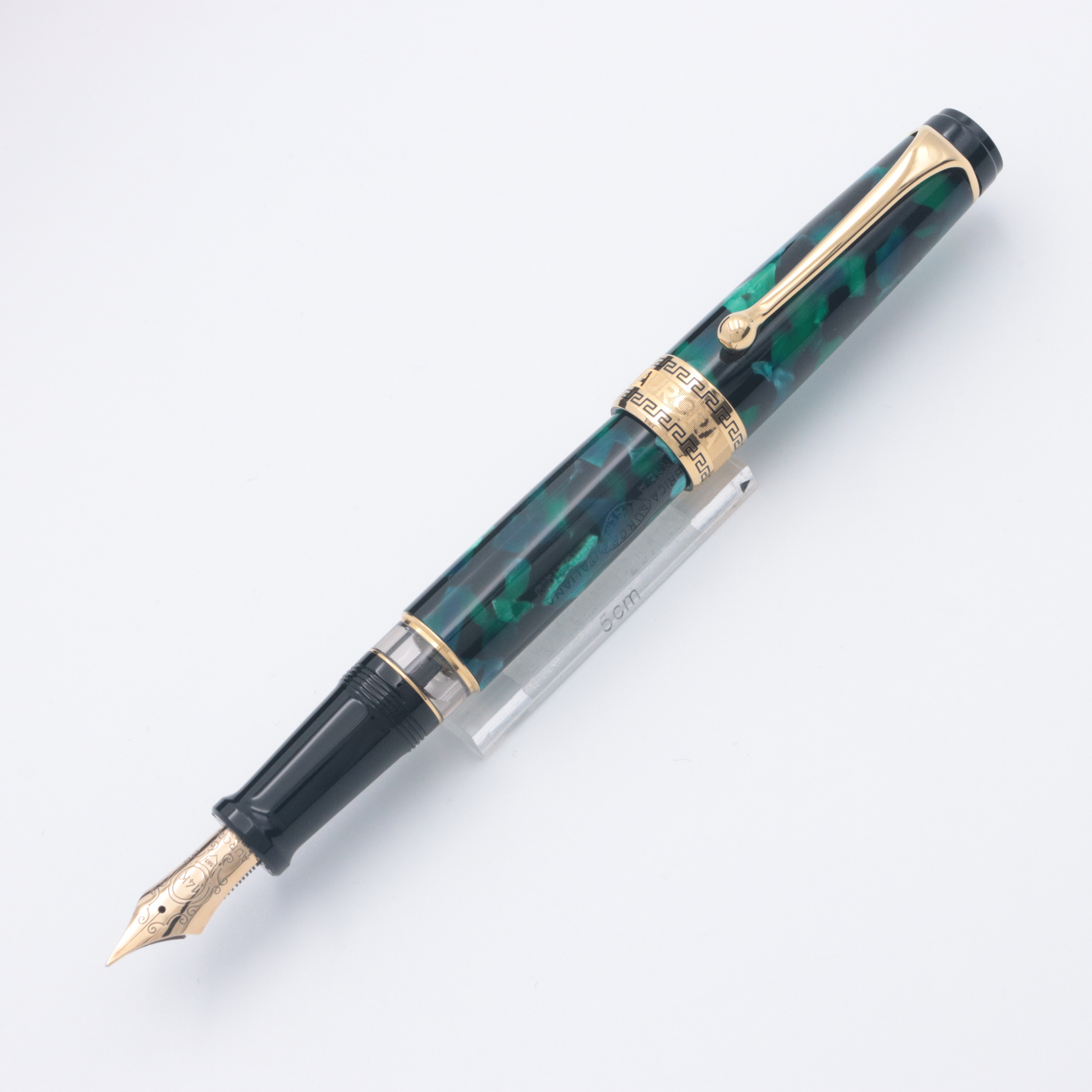 中古)AURORA アウロラ 万年筆 オプティマ グリーン EF(商品ID 中古)AURORA アウロラ 万年筆 オプティマ グリーン EF(商品ID
