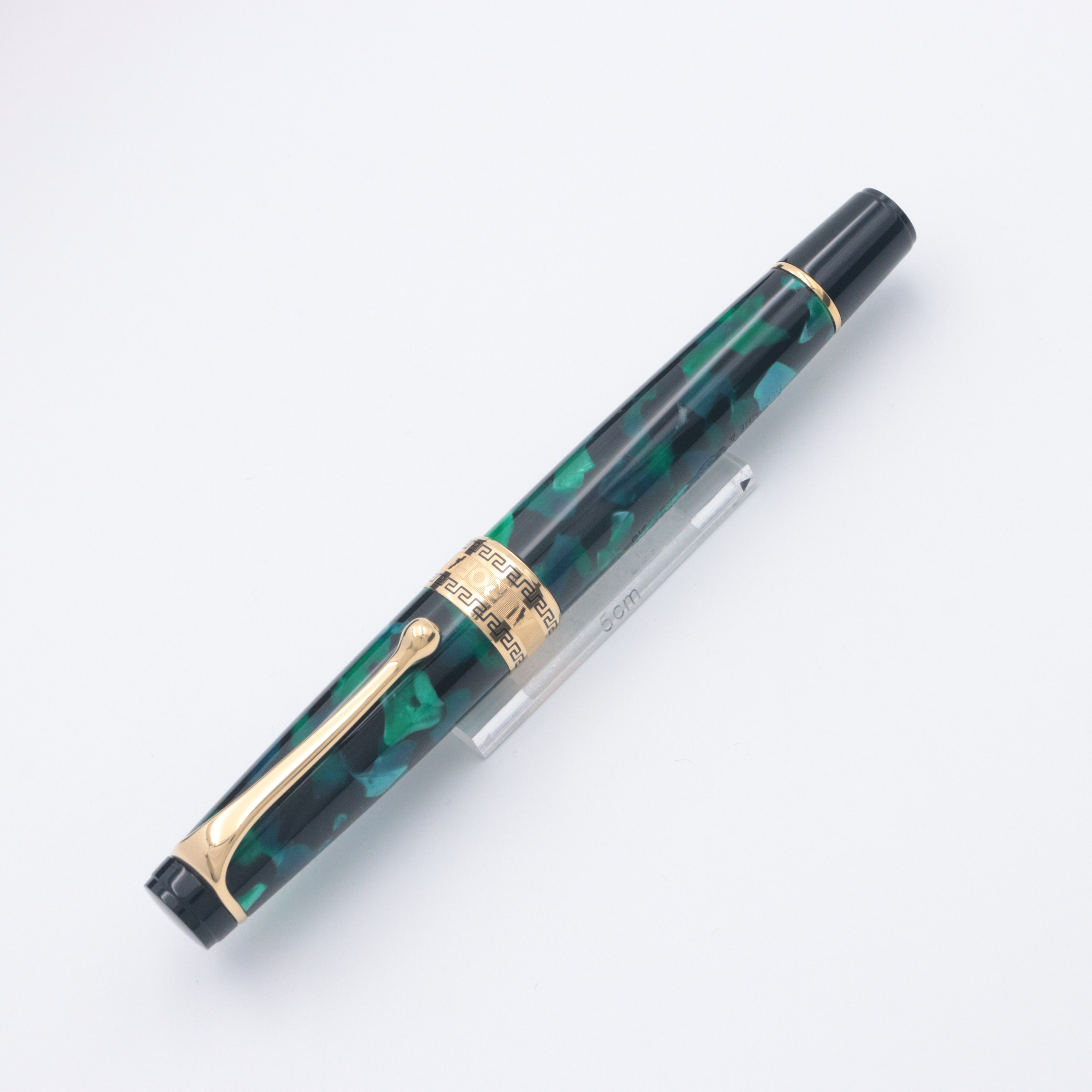 takaアウロラ オプティマ グリーン万年筆 14K EF 付属品付 中古)AURORA アウロラ 万年筆 オプティマ グリーン EF（商品ID
