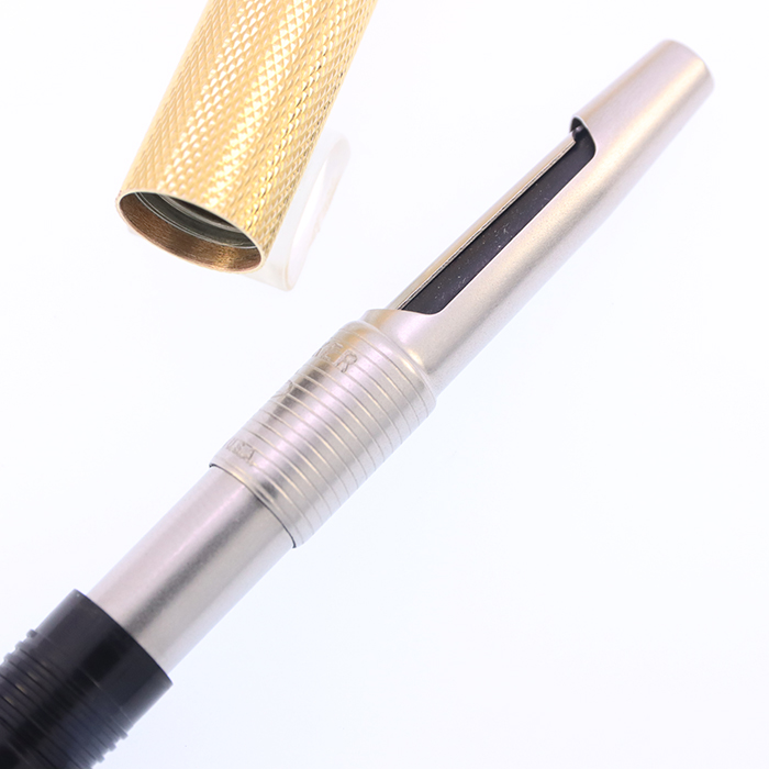 【美品】パーカー75　プラスヴァンドーム　ゴールド　グレンドルジュ　XF 中古)PARKER パーカー 万年筆 #75 プラスヴァンドーム ゴールド