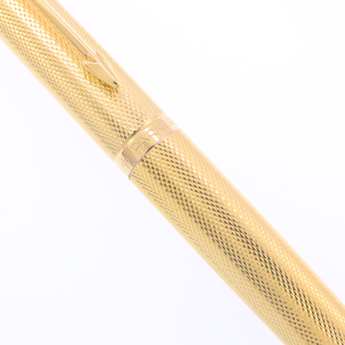 中古)PARKER パーカー 万年筆 #75 プラスヴァンドーム ゴールド