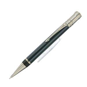 メカニカルペンシル デュオフォールド ピンストライプ ネイビー 0.7mm