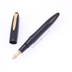 万年筆 出雲 溜塗り 空溜 細字