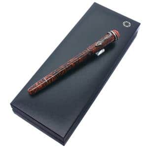 MONTBLANC モンブラン 万年筆 ヘリテイジコレクション ルージュ･エ･ノワール S.E. サーペント マーブル M メイン