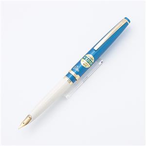 PILOT パイロット 万年筆 エリートS からから ブルー 18K/スクリプト (硬筆細字) メイン