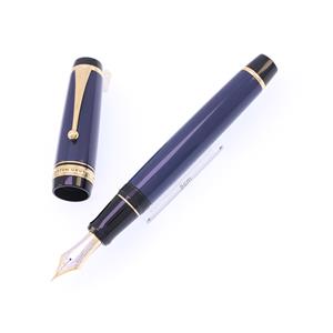 万年筆 カスタム URUSHI 紺青 中細字