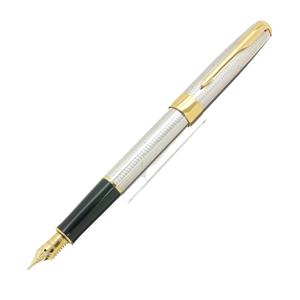 PARKER パーカー 万年筆 ソネット プルミエ シルバーカスケード F [摩耗] メイン