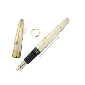 MONTBLANC モンブラン 万年筆 #1468 ウェディングペン ソリテール スターリングシルバー M [日付/イニシャル刻印] メイン
