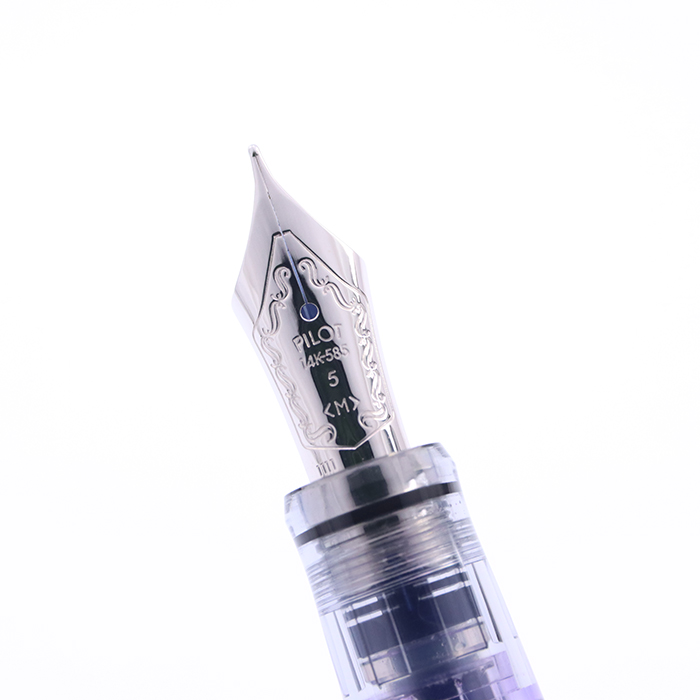 パイロットカスタムヘリテイジ 透明紫色 M字 詳細ページ | 万年筆