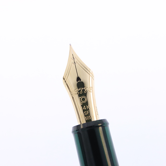 中古)PLATINUM プラチナ 万年筆 #3776 センチュリー ローレルグリーン