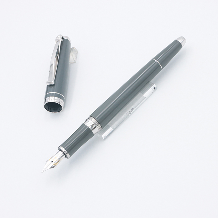 新品)Cleo Skribent クレオ スクリベント 万年筆 プラチナ グレー