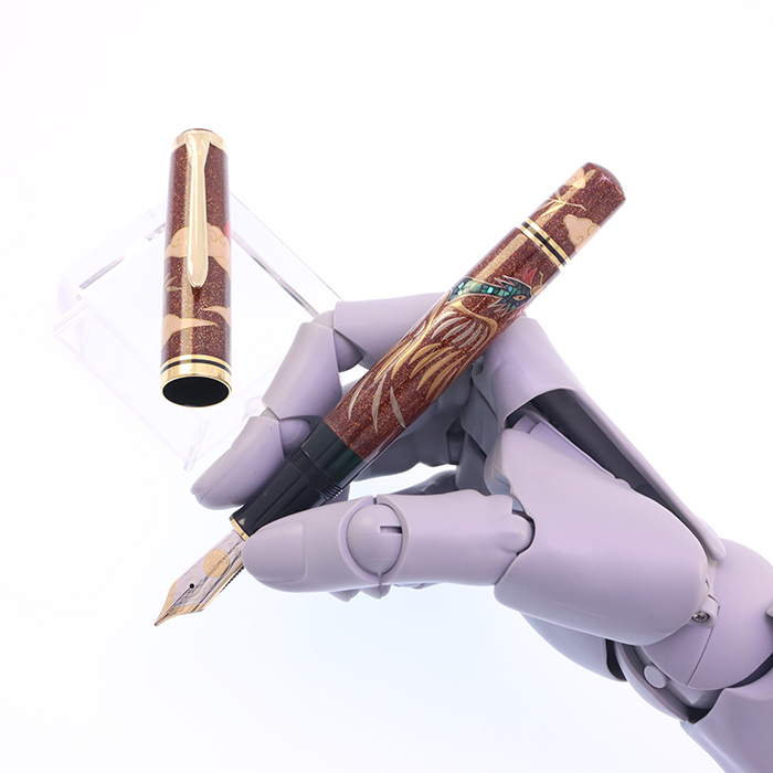 中古)Pelikan ペリカン 万年筆 リミテッドエディション M1000 蒔絵