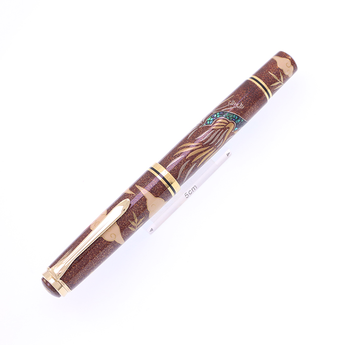 中古)Pelikan ペリカン 万年筆 リミテッドエディション M1000 蒔絵