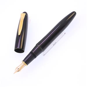 万年筆 出雲 溜塗り 空溜 中字