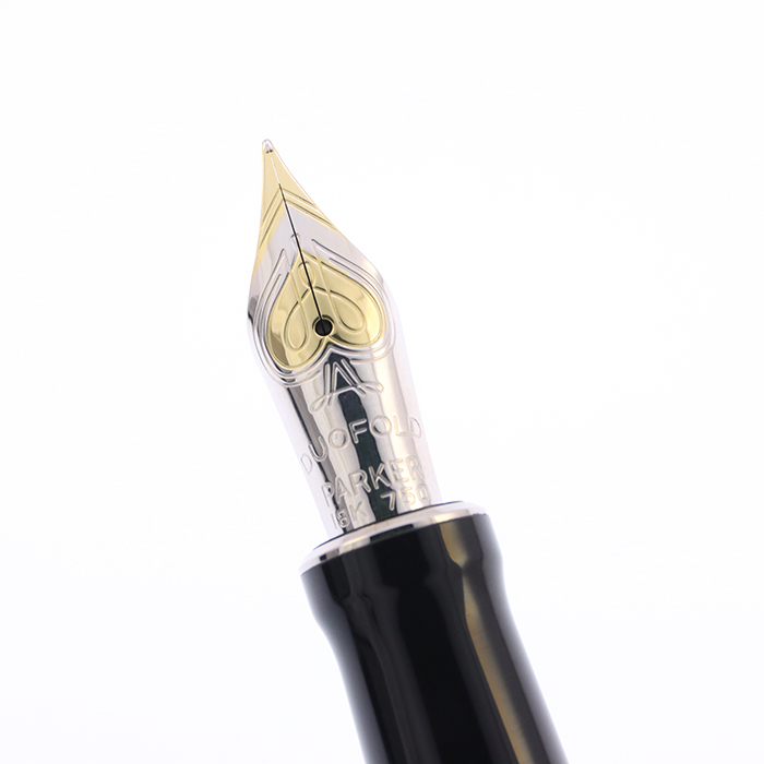 中古)PARKER パーカー 万年筆 デュオフォールド クラシック ビッグ