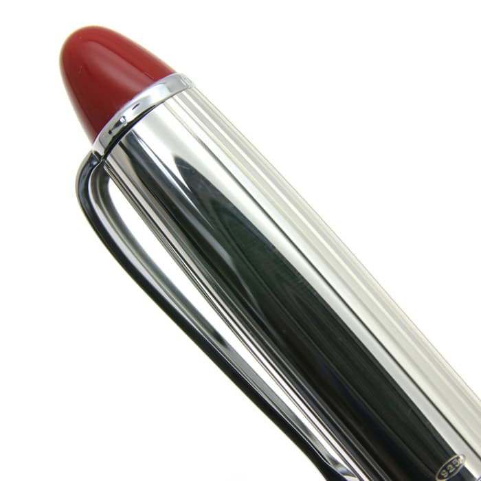 AURORA ボールペン イプシロン シルバー 925 キャップ レッド AURORA