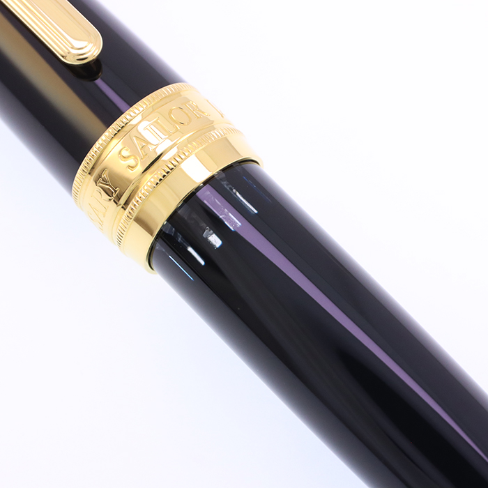 中古)SAILOR セーラー 万年筆 創業95周年記念 レアロ 長刀研ぎ 中字