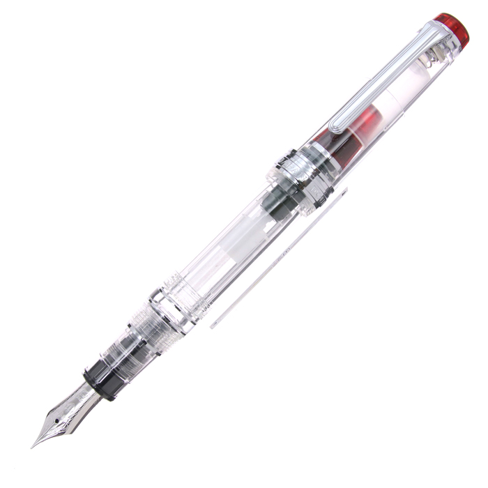 SAILOR 万年筆 プロフェッショナルギア レアロ スケルトンレッド