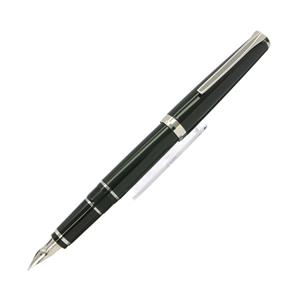 PILOT パイロット 万年筆 エラボー ブラック 軟細字 (金属軸) メイン
