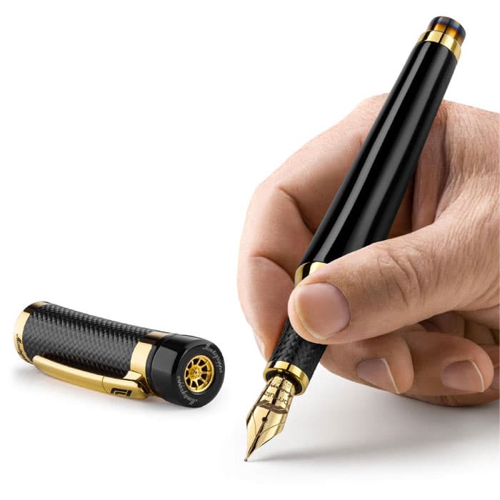 新品)Montegrappa モンテグラッパ 万年筆 リミテッドエディション F1