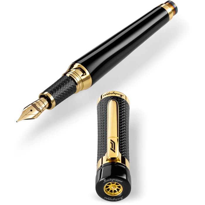 新品)Montegrappa モンテグラッパ 万年筆 リミテッドエディション F1