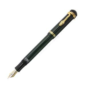 MONTBLANC モンブラン 万年筆 作家シリーズ1993 アガサ･クリスティー バーメイル F メイン