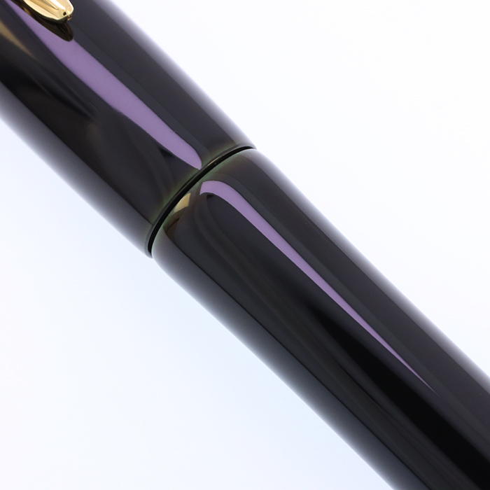 中古)PLATINUM プラチナ 万年筆 出雲 溜塗り 空溜 中字（商品ID