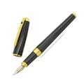 S.T.Dupont エス・テー・デュポン 万年筆 オランピオ 黒純正漆 ゴールドフィニッシュ ブラック/ゴールド (481574M)
