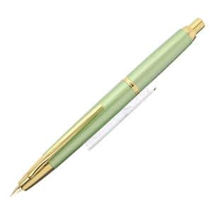 PILOT キャップレスデシモ 2019年限定色 メタリックソフトグリーン M 詳細ページ | 万年筆 ボールペンなど高級筆記具の販売・買取