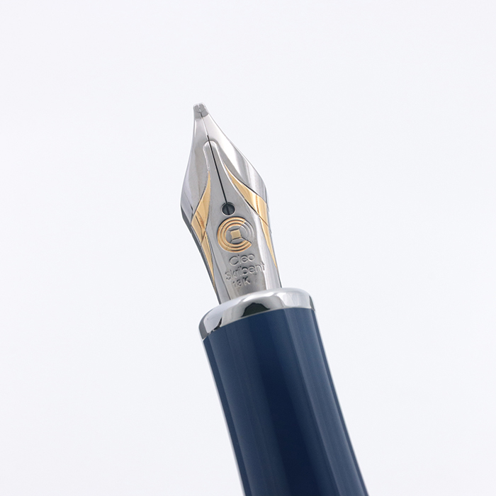 新品)Cleo Skribent クレオ スクリベント 万年筆 プラチナ ブルー