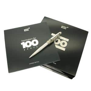 MONTBLANC モンブラン ボールペン 100周年記念 L.E.1906 マイスターシュテュック ソリテール シルバーグラナイト メイン