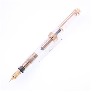 万年筆 ナガサワオリジナル プロフェッショナルギア スケルトン ギアスケ ピンクゴールド 中細字