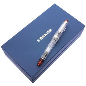SAILOR セーラー 万年筆 趣味の文具箱限定 プロフェッショナルギア レアロ スケルトンレッド 細字 メイン