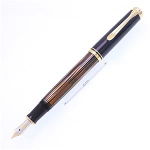 万年筆 スーベレーン M400 茶縞 EF