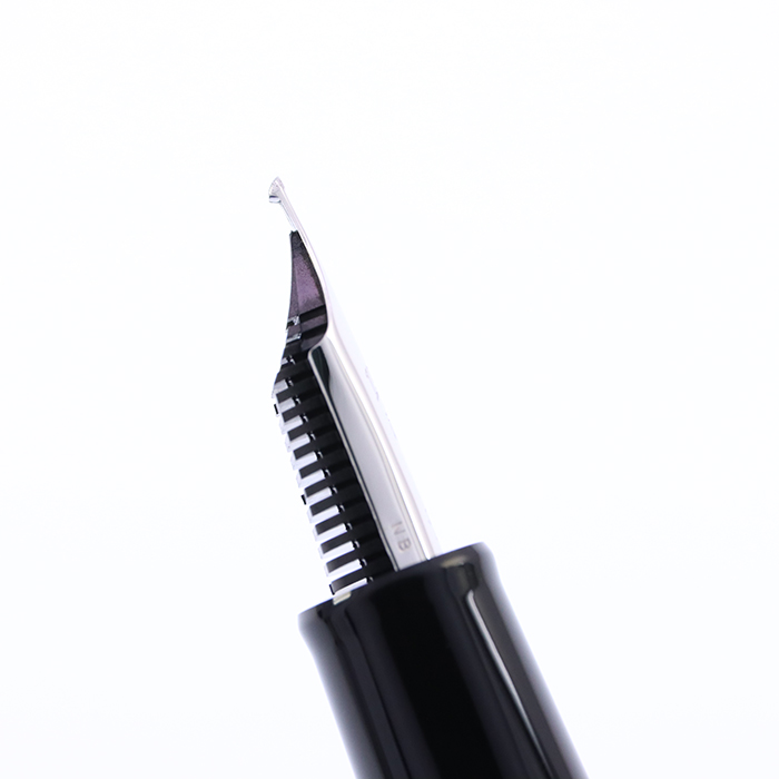 中古)SAILOR セーラー 万年筆 長刀研ぎ シルバートリム 太字 (旧型