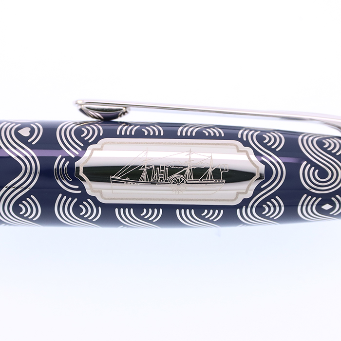 中古)MONTBLANC モンブラン 万年筆 マイスターシュテュック 80日間世界