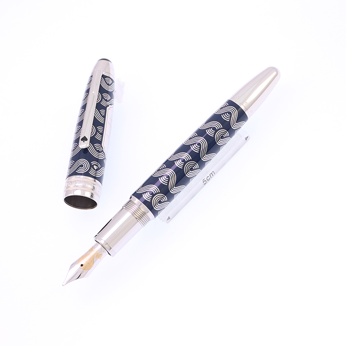 モンブラン 万年筆 146 80日間世界一周 ソリテール 126352 中古)MONTBLANC モンブラン 万年筆 マイスターシュテュック 80日間世界