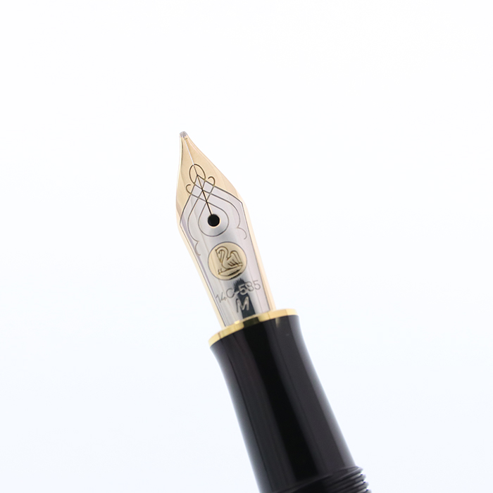 中古)Pelikan ペリカン 万年筆 スーベレーン M300 グリーンストライプ