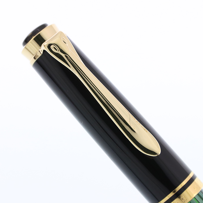 中古)Pelikan ペリカン 万年筆 スーベレーン M300 グリーンストライプ