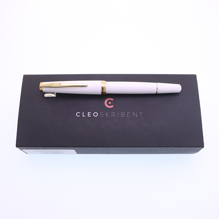 中古)Cleo Skribent クレオ スクリベント 万年筆 クラシック ピストン