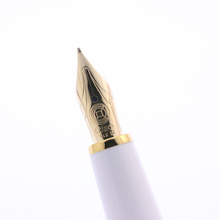 中古)Cleo Skribent クレオ スクリベント 万年筆 クラシック ピストン
