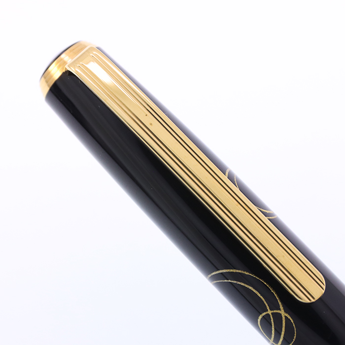 中古)PLATINUM プラチナ 万年筆 18Kスタンダード 美巧 金沢箔 #24 金魚