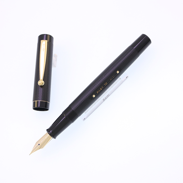 中古)PILOT パイロット 万年筆 創立70周年記念 パイロット70 中細字 