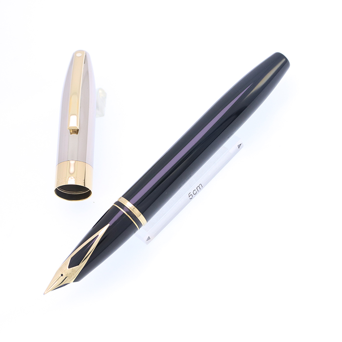シェーファー　レガシー　サンドブラストパラディウム　ブラックラッカー　万年筆 委託)SHEAFFER シェーファー 万年筆 レガシー ヘリテージ ブラック