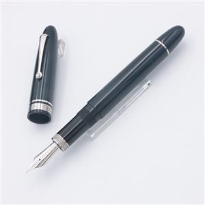 OMAS オマス 万年筆 オジヴァ ネラ シルバートリム 14K M メイン