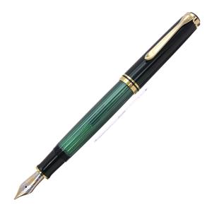 Pelikan ペリカン 万年筆 スーベレーン M800 緑縞 B メイン