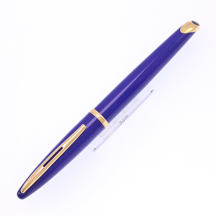 中古)WATERMAN ウォーターマン 万年筆 カレン アビス ブルー M（商品ID