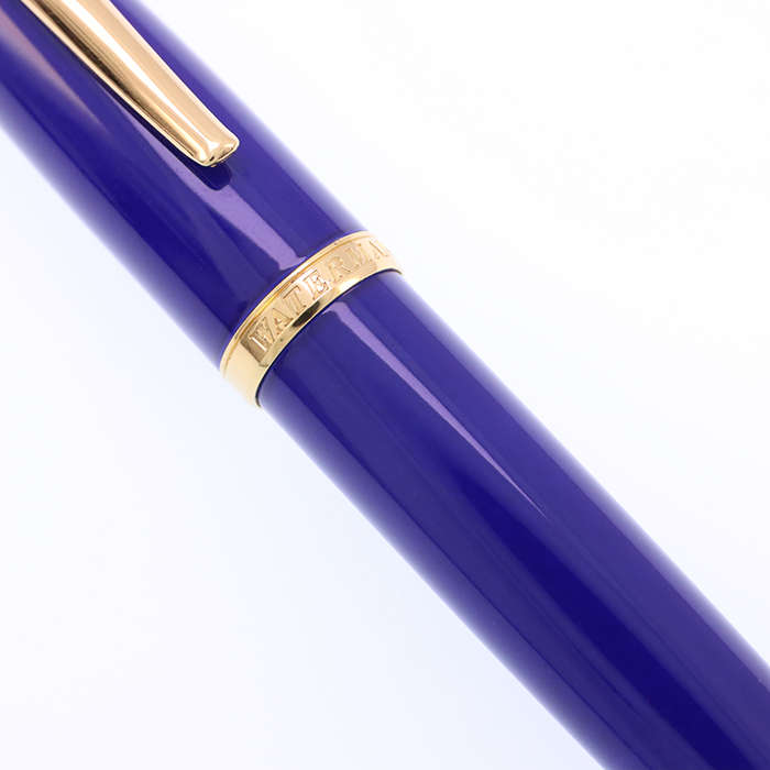 ウォーターマン　カレン　アビスブルー 中古)WATERMAN ウォーターマン 万年筆 カレン アビス ブルー M（商品ID
