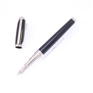 万年筆 ラインDコレクション ブラゾン 純正黒漆&パラディウムフィニッシュ EF