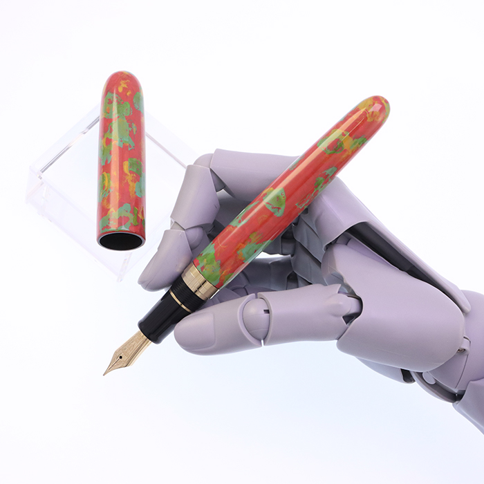 中古)SAILOR セーラー 万年筆 伝統漆芸 麗 青森 流紋塗 中字（商品ID