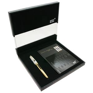 MONTBLANC モンブラン 万年筆 アニュアルエディション 2003 青獅子 M メイン